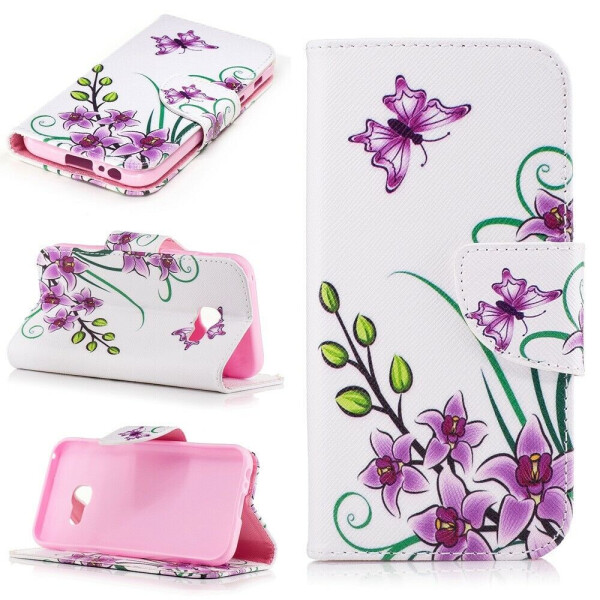 

Чехол-книжка UniCase Life Style для Samsung Galaxy A3 2017 (A320) - Purple Flowers