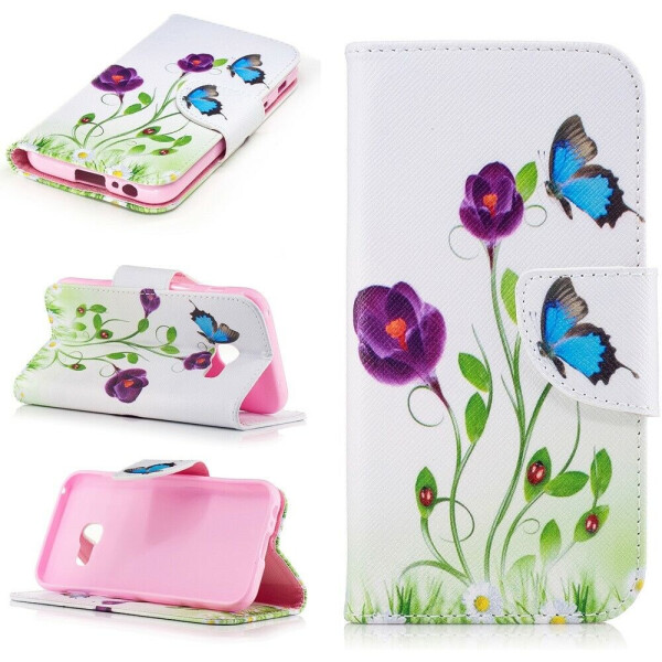 

Чехол-книжка UniCase Life Style для Samsung Galaxy A3 2017 (A320) - Blue Flowers