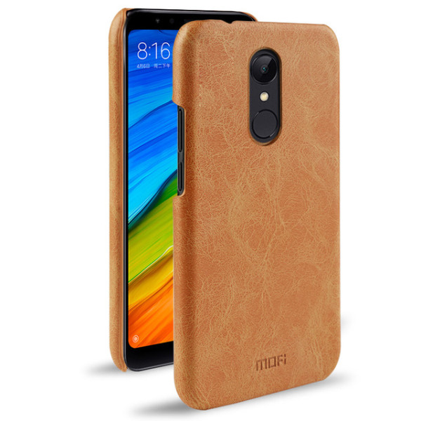 

кожаная накладка Mofi Heart Series для Xiaomi Redmi 5 Plus / Redmi Note 5 (SC) (Коричневый) (588531)