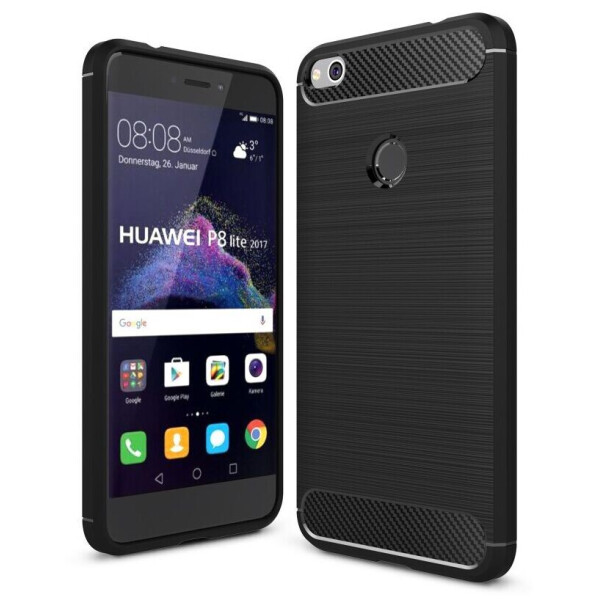 

Защитный чехол UniCase Carbon для Huawei P8 Lite (2017) - Black