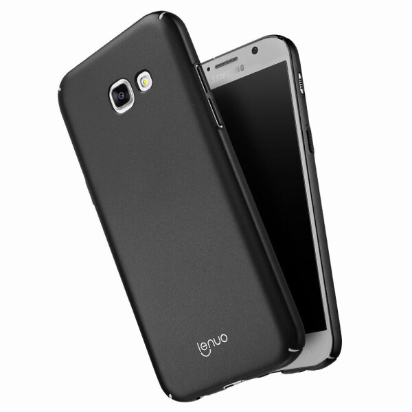 

Пластиковый чехол LENUO Silky Touch для Samsung Galaxy A7 2017 (A720) - Black