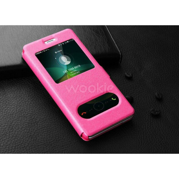 

Чехол-книжка Deexe View Series для Meizu M3x - Magenta