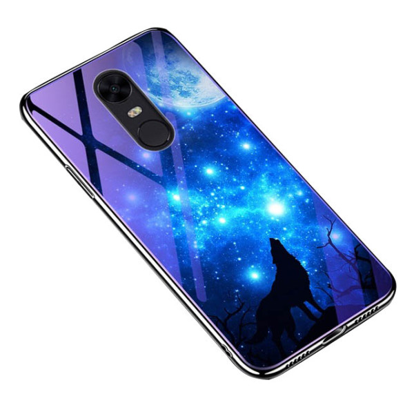 

TPU+Glass Fantasy с глянцевыми торцами для Xiaomi Redmi 5 (Лунная ночь) (590431)
