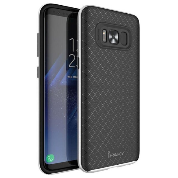 

Защитный чехол IPAKY Hybrid для Samsung Galaxy S8 Plus (G955) - Silver