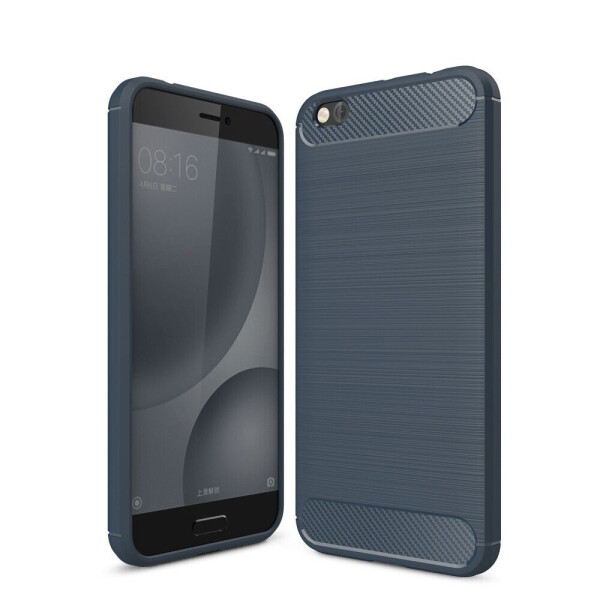 

Защитный чехол UniCase Carbon для Xiaomi Mi5c - Dark Blue