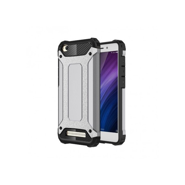 

бронированный противоударный TPU+PC Immortal для Xiaomi Redmi 4a (Серебряный) (59252)