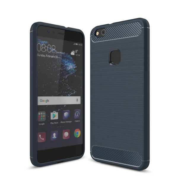 

Защитный чехол UniCase Carbon для Huawei P10 Lite - Dark Blue
