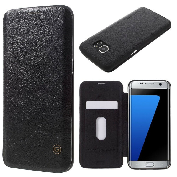 

Чехол-книжка G-CASE Leather Flip для Samsung Galaxy S7 edge (G935) - Black