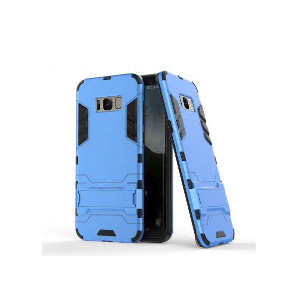 

-подставка ударопрочный Transformer для Samsung G955 Galaxy S8 Plus с мощной защитой корпуса (Синий / Navy) (59503)