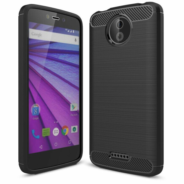 

Защитный чехол UniCase Carbon для Motorola Moto C - Black