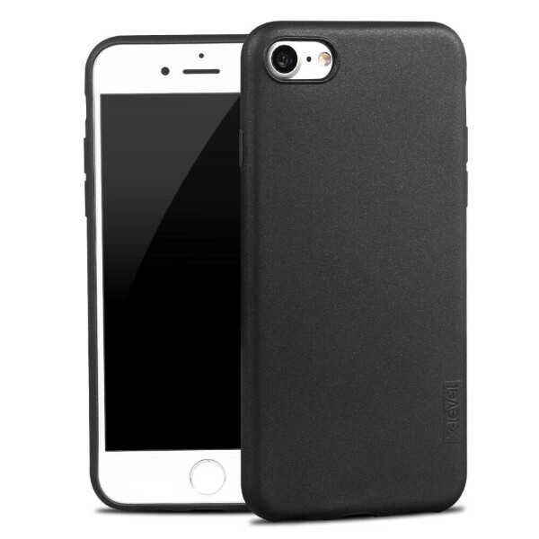 

Силиконовый (TPU) чехол X-LEVEL Matte для iPhone SE 2 (2020) / iPhone 7 / iPhone 8 - Black