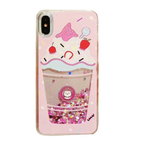 

TPU+PC Falabella case для Apple iPhone X (5.8") / XS (5.8") (ice cream cat) (597916)