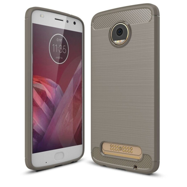 

Защитный чехол UniCase Carbon для Motorola Moto Z2 Play - Gray
