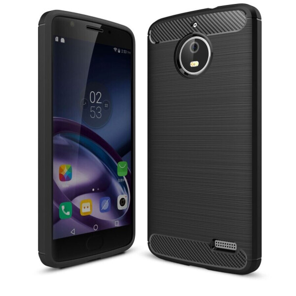

Защитный чехол UniCase Carbon для Motorola Moto E4 - Black