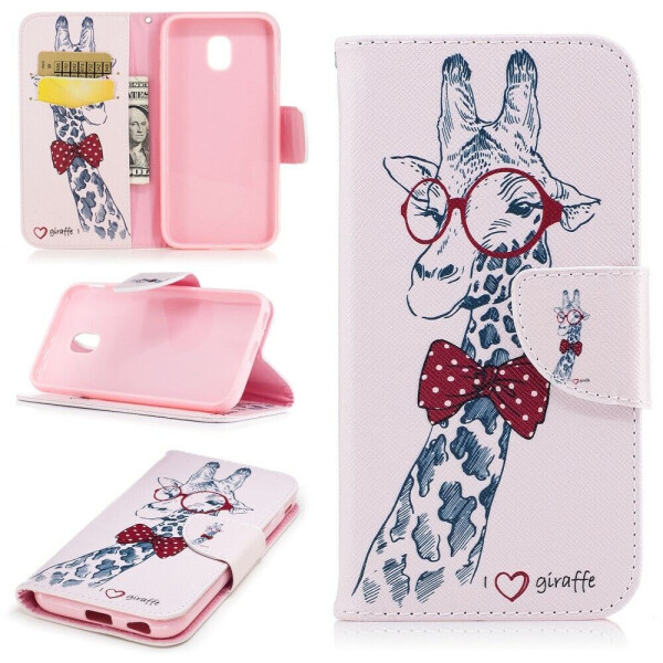 

Чехол-книжка UniCase Color Wallet для Samsung Galaxy J7 2017 (J730) - Giraffe Pattern