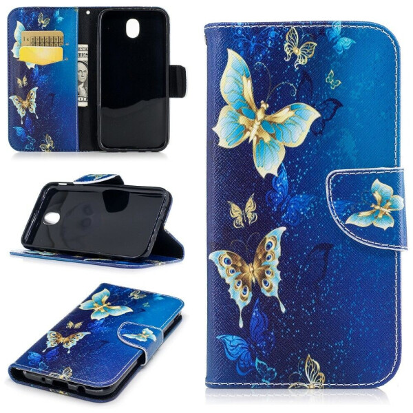 

Чехол-книжка UniCase Color Wallet для Samsung Galaxy J7 2017 (J730) - Butterfly Pattern