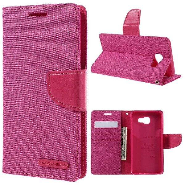 

Чехол-книжка MERCURY Canvas Diary для Samsung Galaxy A5 2016 (A510) - Pink