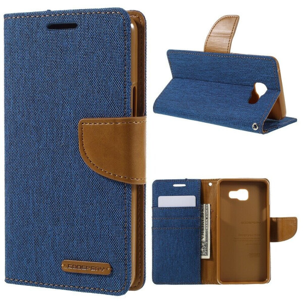 

Чехол-книжка MERCURY Canvas Diary для Samsung Galaxy A5 2016 (A510) - Blue