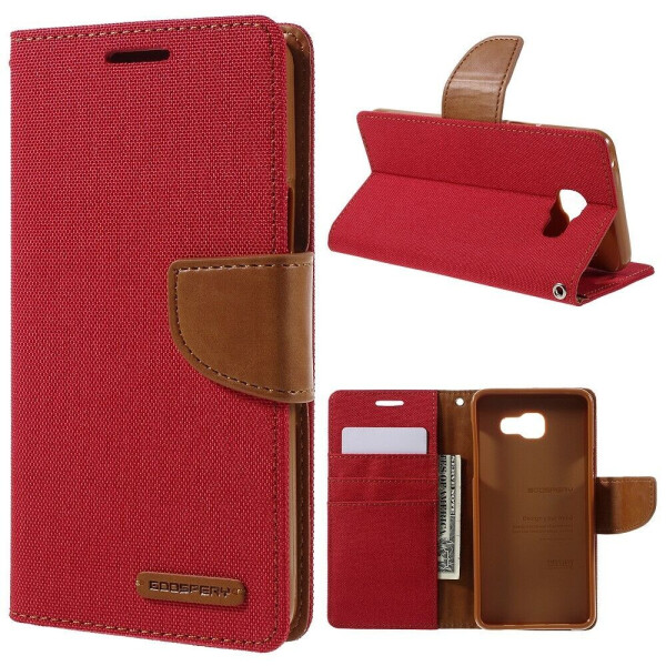 

Чехол-книжка MERCURY Canvas Diary для Samsung Galaxy A5 2016 (A510) - Red