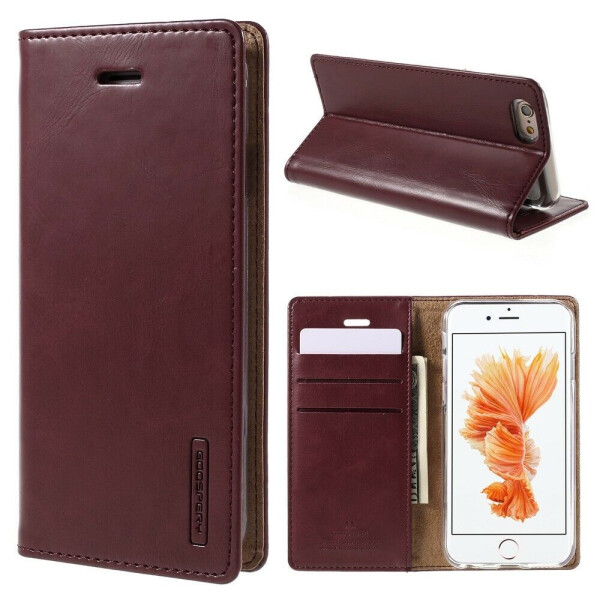 

Чехол-книжка MERCURY Classic Flip для iPhone 6/6s - Wine Red