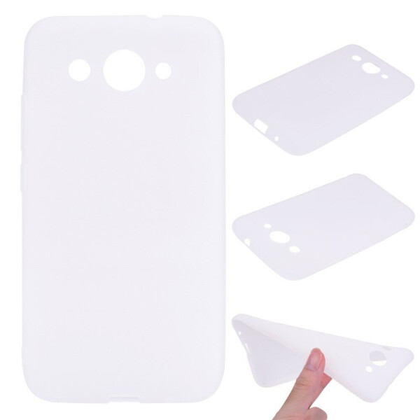 

Силиконовый (TPU) чехол Deexe Soft Case для Huawei Y3 2017 - White