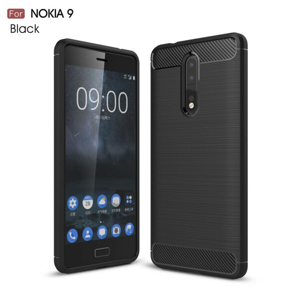 

Защитный чехол UniCase Carbon для Nokia 8 - Black