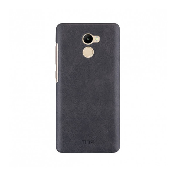 

кожаная накладка Mofi Heart Series для Xiaomi Redmi 4 (Темно-серый) (60737)