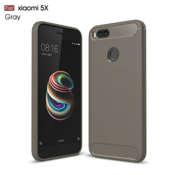 

Защитный чехол UniCase Carbon для Xiaomi Mi5X / Mi A1 - Grey