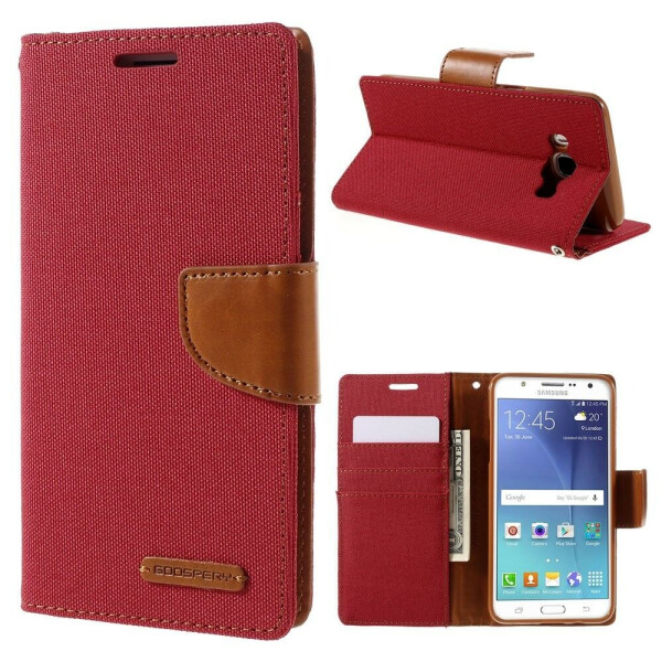 

Чехол-книжка MERCURY Canvas Diary для Samsung Galaxy J5 2016 (J510) - Red
