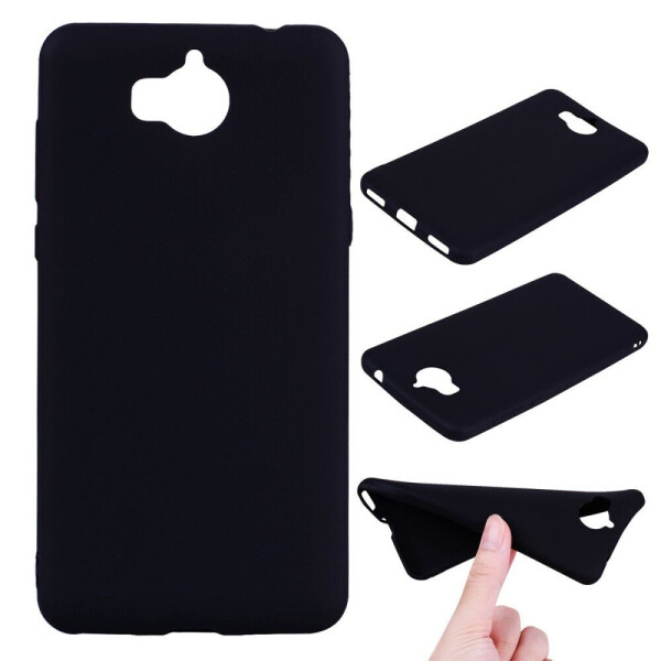 

Силиконовый (TPU) чехол Deexe Soft Case для Huawei Y5 (2017)- Black