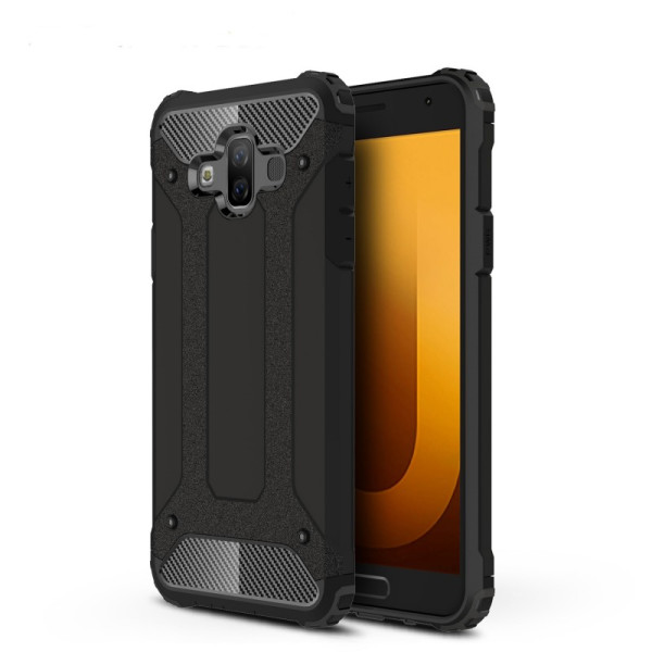 

бронированный противоударный TPU+PC Immortal для Samsung Galaxy J7 Duo (Черный) (608595)