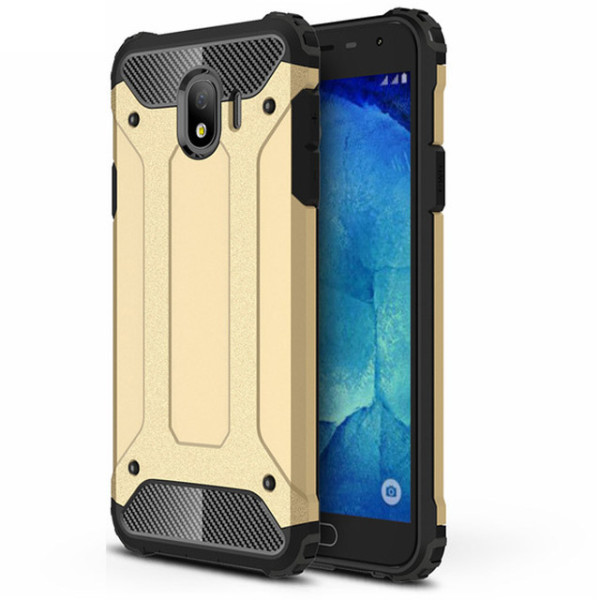

бронированный противоударный TPU+PC Immortal для Samsung J400F Galaxy J4 (2018) (Золотой) (608598)