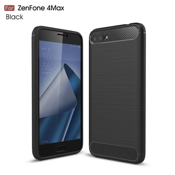 

Защитный чехол UniCase Carbon для Asus ZenFone 4 Max (ZC554KL) - Black