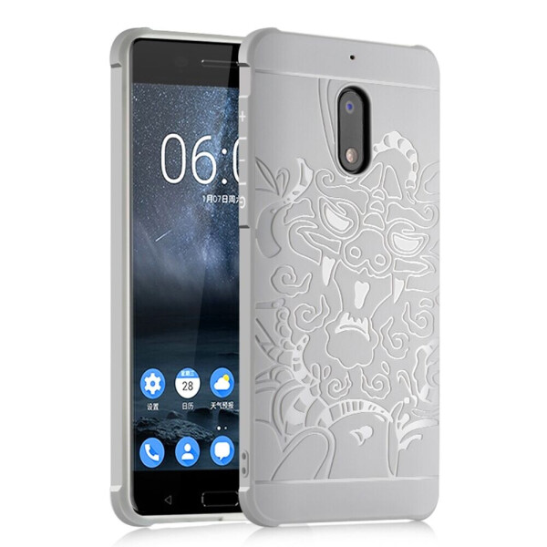 

Защитный чехол UniCase Dragon Style для Nokia 6 - Grey