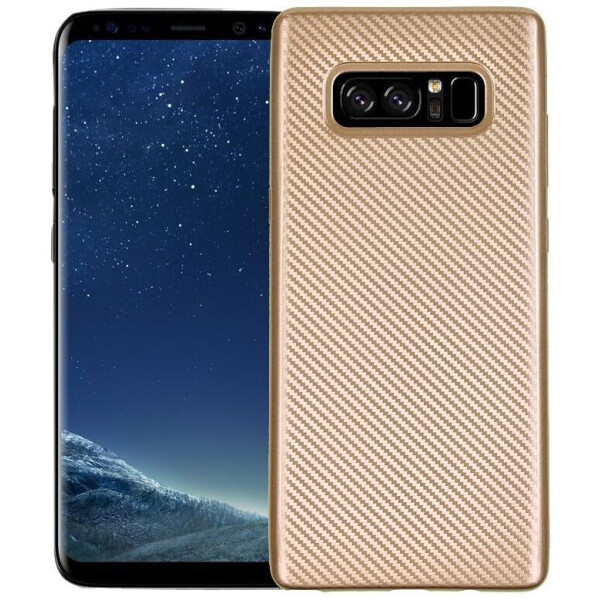 

Силиконовый (TPU) чехол iZore Fiber для Samsung Galaxy Note 8 (N950) - Gold