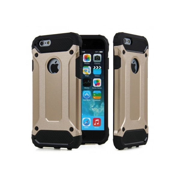 

бронированный противоударный TPU+PC Immortal для Apple iPhone 6/6s (4.7") (Золотой) (61115)