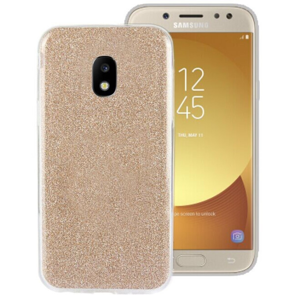

Силиконовый (TPU) чехол UniCase Glitter Cover для Samsung Galaxy J7 2017 (J730) - Gold
