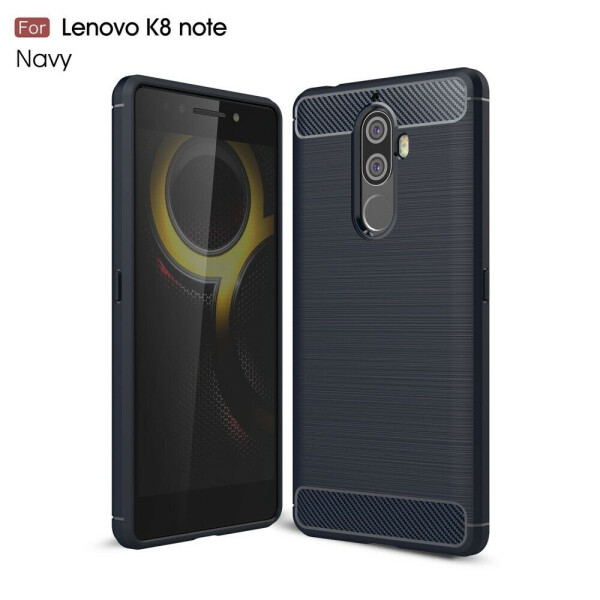 

Защитный чехол UniCase Carbon для Lenovo K8 Note - Dark Blue