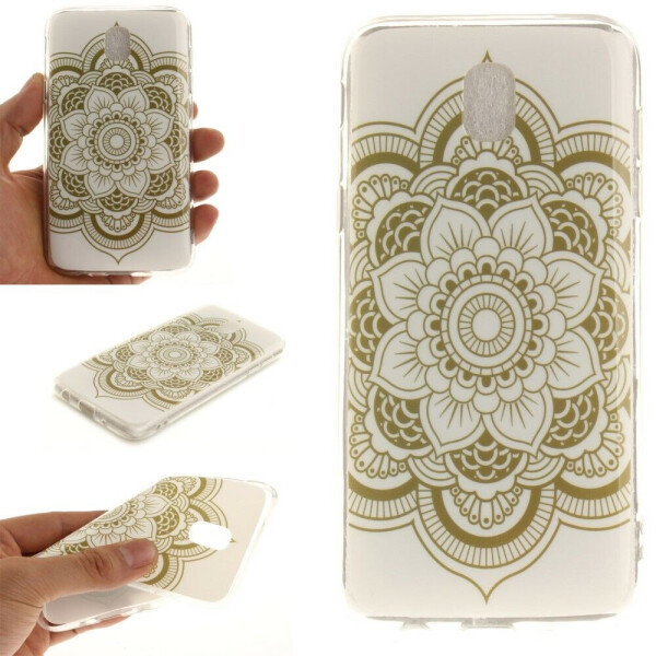 

Силиконовый (TPU) чехол Deexe Life Style для Samsung Galaxy J7 2017 (J730) - Mandala Flowers