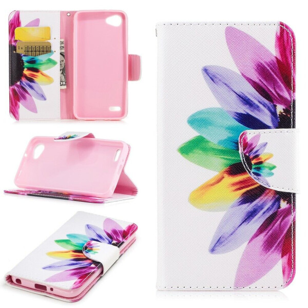 

Чехол-книжка Deexe Color Wallet для LG Q6 / Q6a - Pastel Flavor