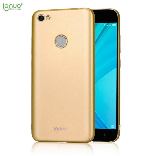 

Пластиковый чехол LENUO Silky Touch для Xiaomi Redmi Note 5A Prime - Gold