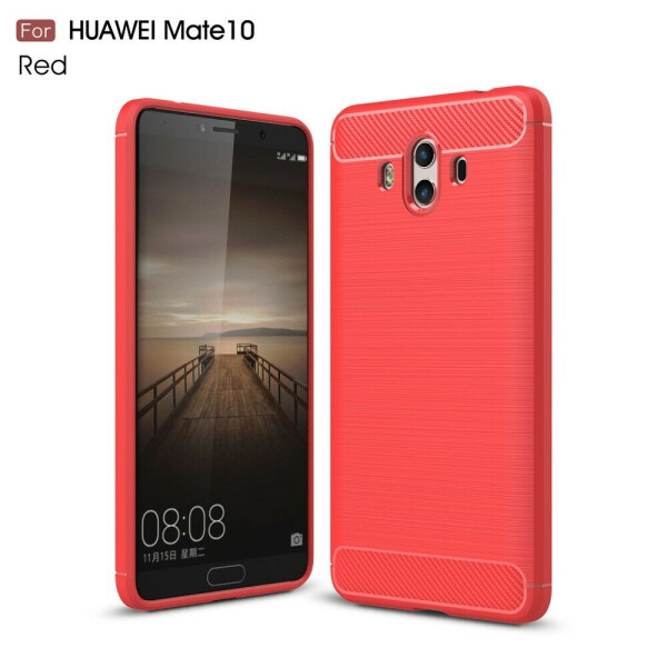 

Защитный чехол UniCase Carbon для Huawei Mate 10 - Red