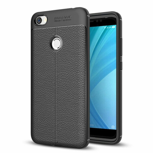 

Защитный чехол Deexe Leather Cover для Xiaomi Redmi Note 5A - Black