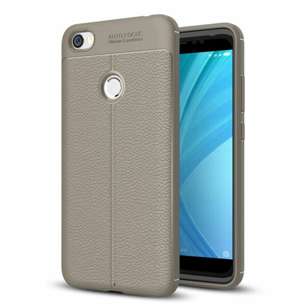 

Защитный чехол Deexe Leather Cover для Xiaomi Redmi Note 5A - Gray