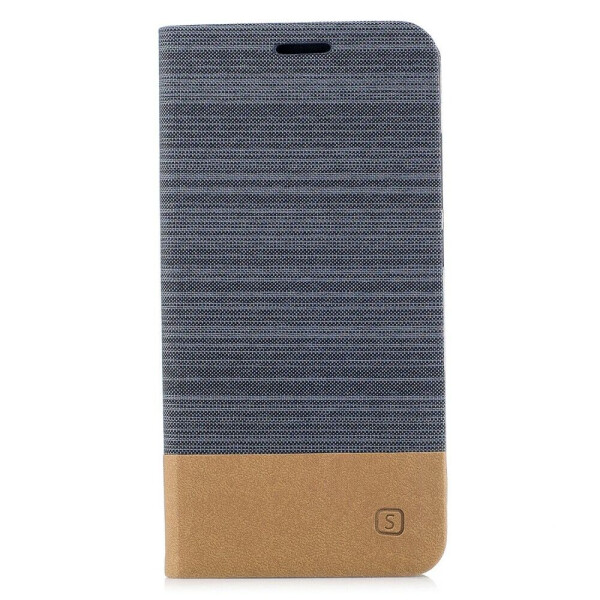 

Чехол-книжка Deexe Cross Texture для Xiaomi Redmi Note 5A Prime - Dark Gray