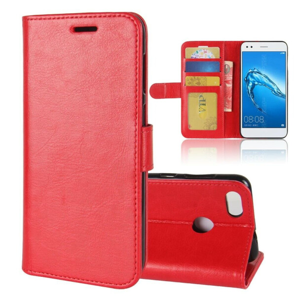 

Чехол-книжка Deexe Wallet Style для Huawei Nova Lite 2017 - Red