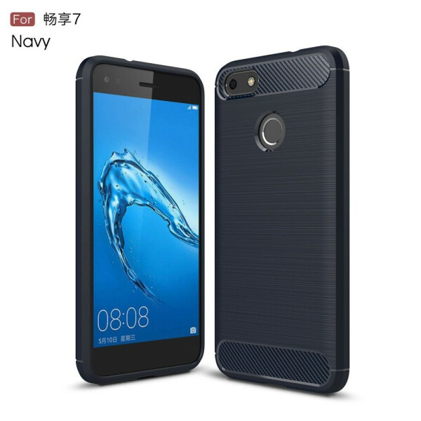 

Защитный чехол UniCase Carbon для Huawei Nova Lite 2017 - Dark Blue