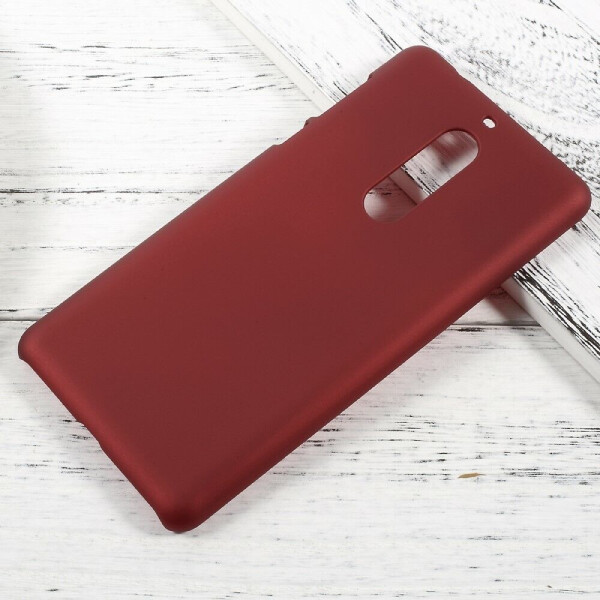 

Пластиковый чехол Deexe Hard Shell для Nokia 5 - Red