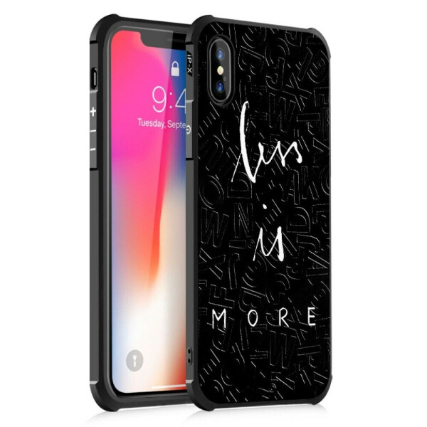 

Защитный чехол UniCase Black Style для iPhone X / iPhone XS - Less is More