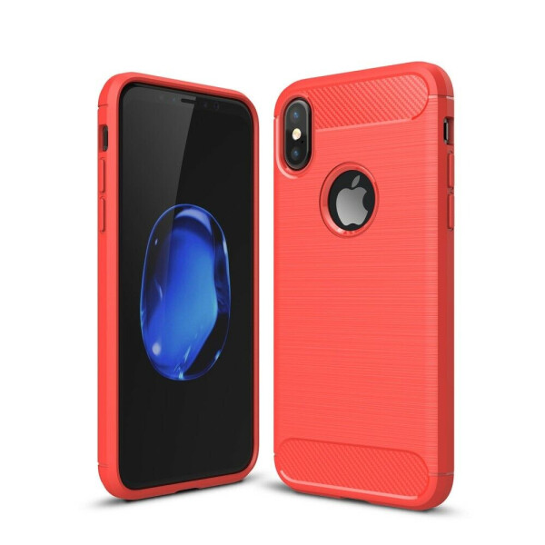

Защитный чехол UniCase Carbon для iPhone X / iPhone XS - Red